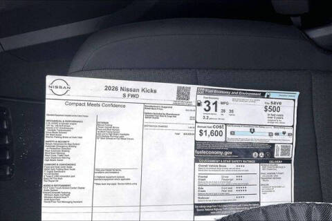 2026 Nissan Kicks S