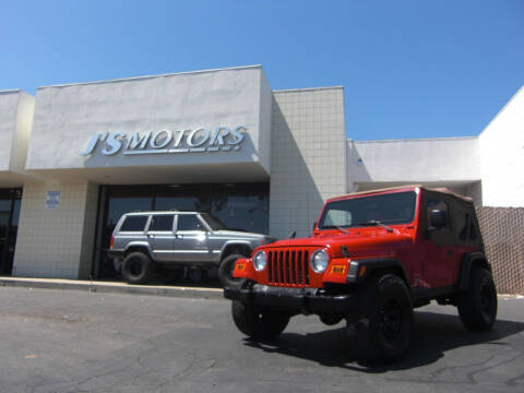 1999 Jeep Wrangler for sale at J'S MOTORS in San Diego CA