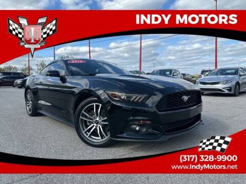 2016 Ford Mustang for sale at Indy Motors Inc in Indianapolis IN