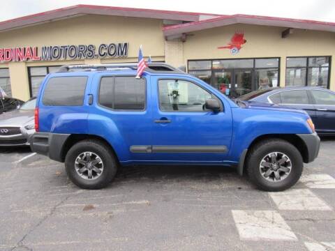 2015 Nissan Xterra for sale at Cardinal Motors in Fairfield OH