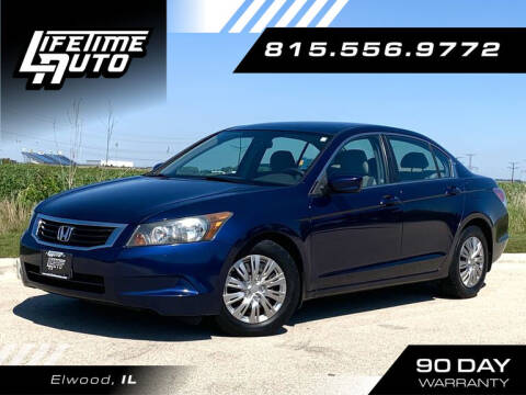 2008 Honda Accord for sale at Lifetime Auto in Elwood IL