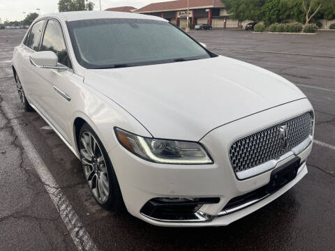 2017 Lincoln Continental for sale at Rollit Motors in Mesa AZ