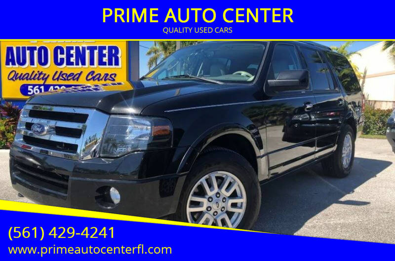 2012 Ford Expedition for sale at PRIME AUTO CENTER in Palm Springs FL