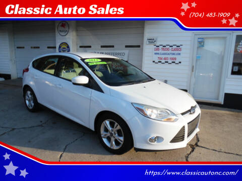 2012 Ford Focus for sale at Classic Auto Sales in Maiden NC