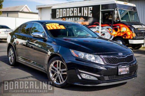 2013 Kia Optima for sale at Borderline Classics & Auto Sales in Dinuba CA