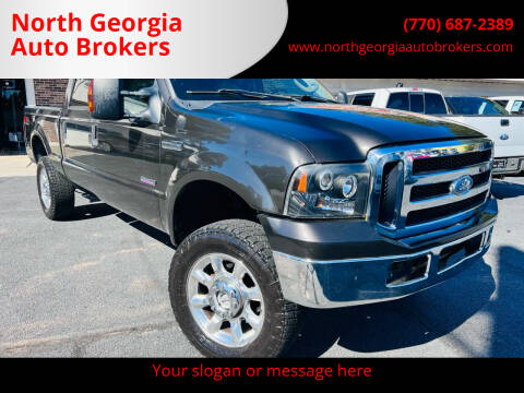 2006 Ford F-250 Super Duty for sale at North Georgia Auto Brokers in Snellville GA
