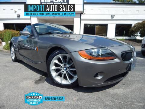 2003 BMW Z4 for sale at IMPORT AUTO SALES in Knoxville TN