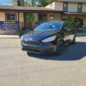 2018 Ford Focus for sale at BIG #1 INC in Brownstown MI