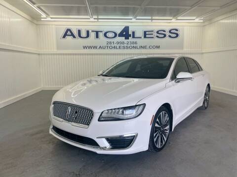 2018 Lincoln MKZ for sale at Auto 4 Less in Pasadena TX