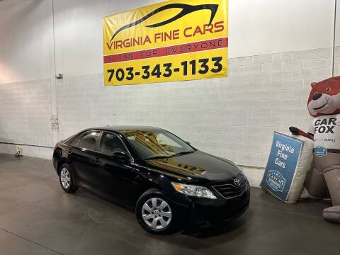 2010 Toyota Camry for sale at Virginia Fine Cars in Chantilly VA