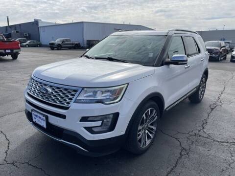 2017 Ford Explorer for sale at MATHEWS FORD in Marion OH