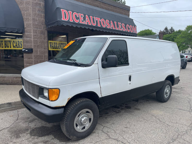 2003 Ford E-Series Cargo for sale at Dice Auto Sales in Lansing MI