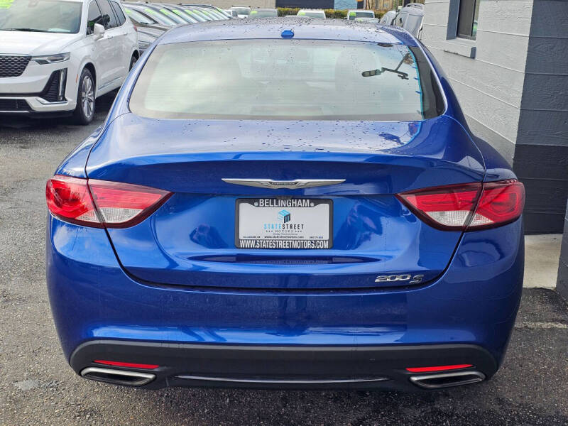 2015 Chrysler 200 S