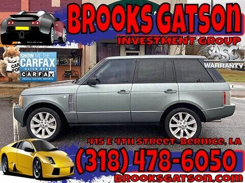 2007 Land Rover Range Rover for sale at Brooks Gatson Investment Group in Bernice LA