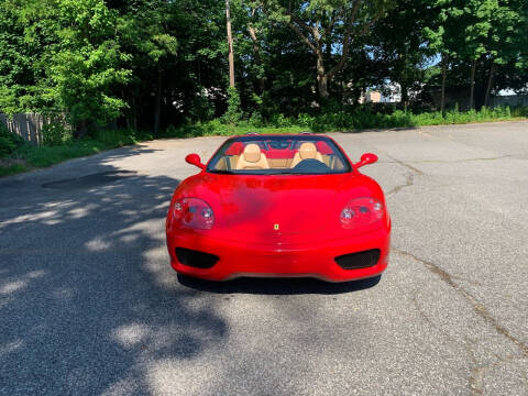 2001 Ferrari 360 Spider for sale at Long Island Exotics in Holbrook NY