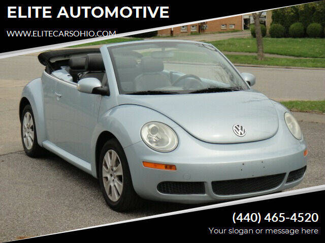2009 Volkswagen New Beetle for sale at ELITE CARS OHIO LLC in Solon OH