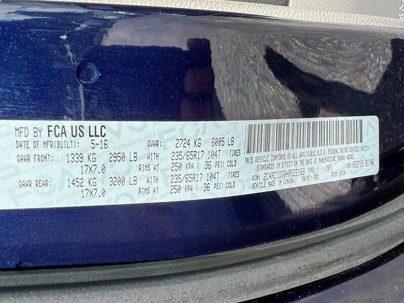 2017 Chrysler Pacifica Touring