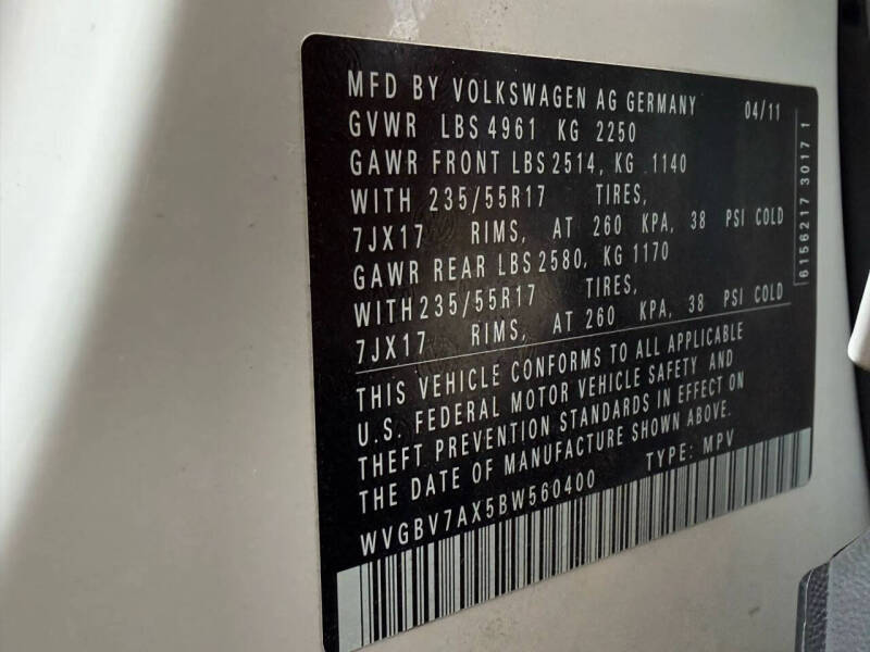 2011 Volkswagen Tiguan