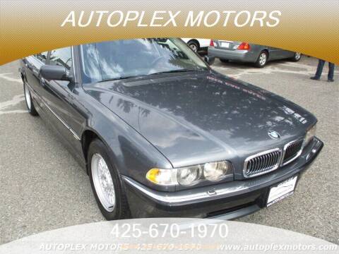 2001 BMW 7 Series for sale at Autoplex Motors in Lynnwood WA