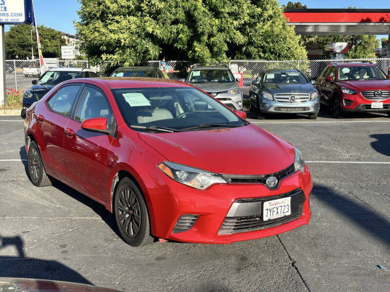 Used 2016 Toyota Corolla LE with VIN 2T1BURHE0GC688454 for sale in Fremont, CA
