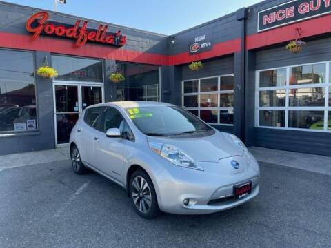 2013 Nissan LEAF for sale at Vehicle Simple @ Goodfella's Motor Co in Tacoma WA