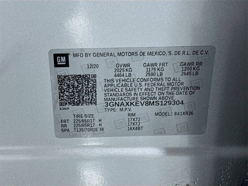 2021 Chevrolet Equinox LT