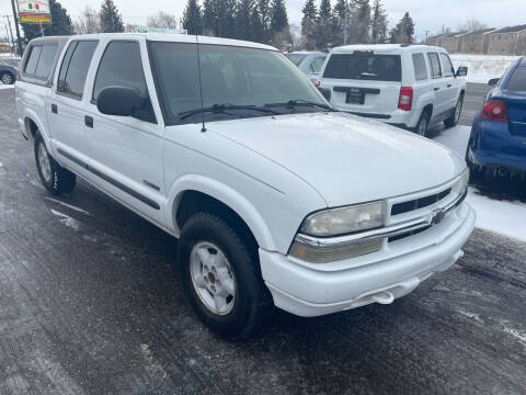 2003 Chevrolet S-10 for sale at BELOW BOOK AUTO SALES in Idaho Falls ID
