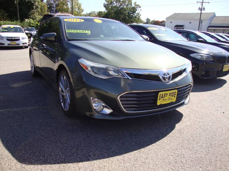 2013 Toyota Avalon for sale at Easy Ride Auto Sales Inc in Chester VA