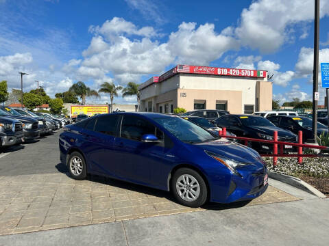 2016 Toyota Prius for sale at CARCO OF POWAY in Poway CA
