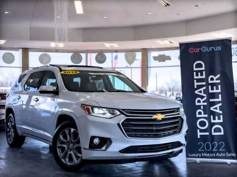 2019 Chevrolet Traverse for sale at CarDome in Detroit MI