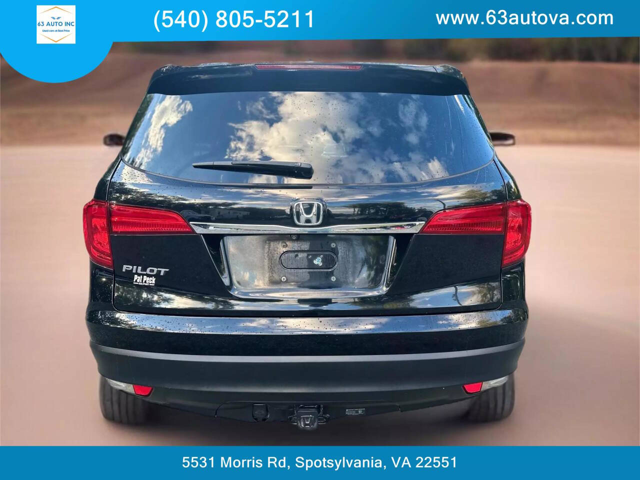 2016 Honda Pilot for sale at 63 Auto Inc in Spotsylvania, VA