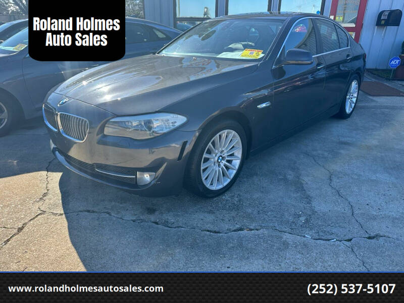 2011 BMW 5 Series for sale at Roland Holmes Auto Sales in Roanoke Rapids NC