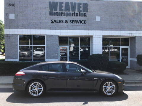 2012 Porsche Panamera for sale at Weaver Motorsports Inc in Cary NC