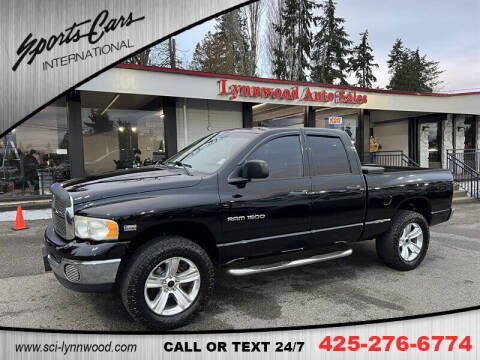 2005 Dodge Ram 1500 for sale at Sports Cars International in Lynnwood WA