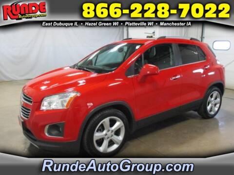 2015 Chevrolet Trax for sale at Runde PreDriven in Hazel Green WI