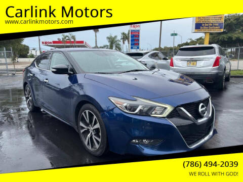 2018 Nissan Maxima for sale at Carlink Motors in Miami FL