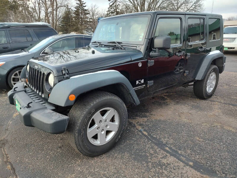 2008 Jeep Wrangler Unlimited for sale at Paulson Auto Sales and custom golf carts in Chippewa Falls WI