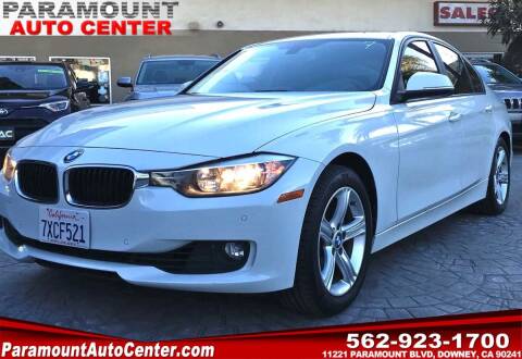 2014 BMW 3 Series for sale at PARAMOUNT AUTO CENTER in Downey CA