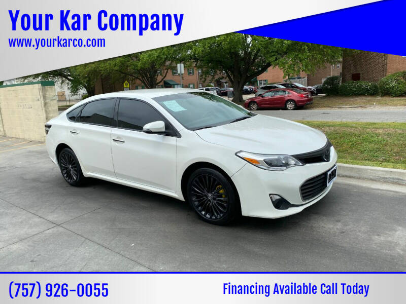 2014 Toyota Avalon for sale at Your Kar Company in Norfolk VA