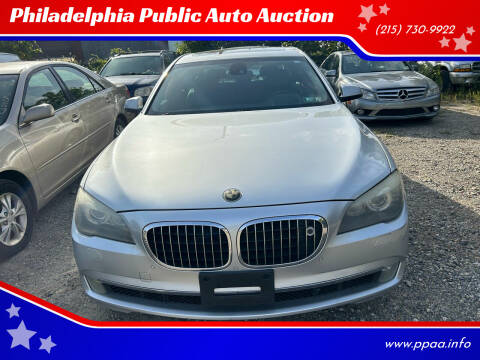 2009 BMW 7 Series for sale at Philadelphia Public Auto Auction in Philadelphia PA