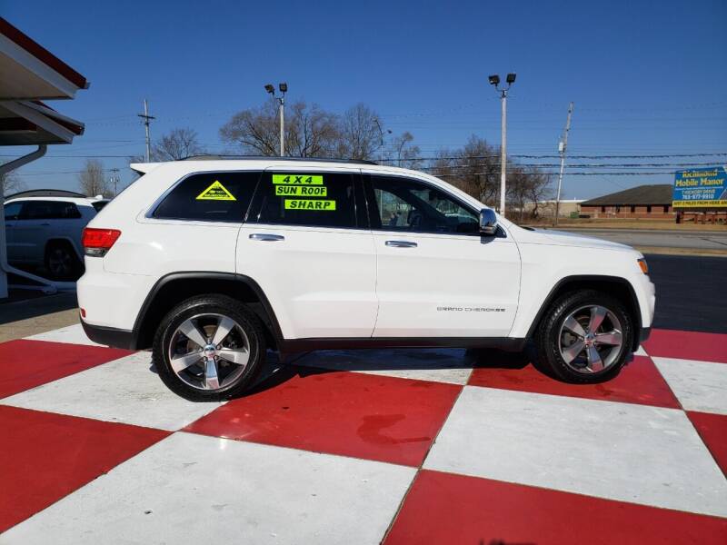 2015 Jeep Grand Cherokee for sale at TEAM ANDERSON AUTO GROUP INC in Richmond IN