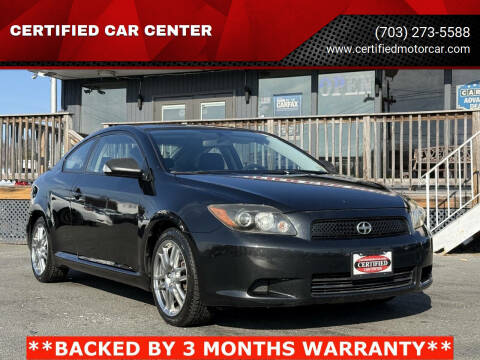 2008 Scion tC for sale at CERTIFIED CAR CENTER in Fairfax VA