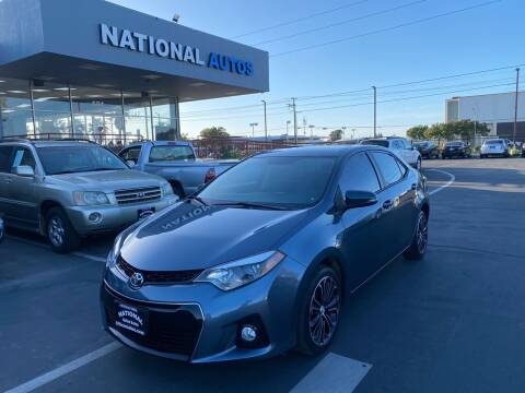 2016 Toyota Corolla for sale at National Autos Sales in Sacramento CA