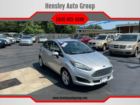 2016 Ford Fiesta for sale at Hensley Auto Group in Middletown OH