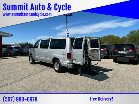 2010 Ford E-Series Wagon for sale at Summit Auto & Cycle in Zumbrota MN