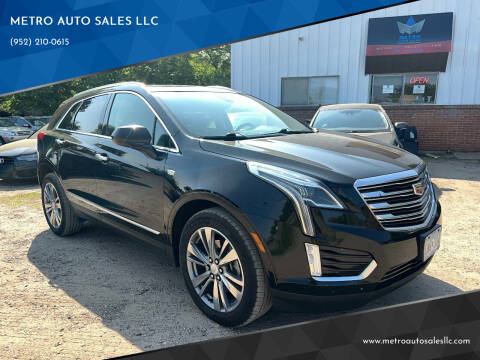 2018 Cadillac XT5 for sale at METRO AUTO SALES LLC in Lino Lakes MN