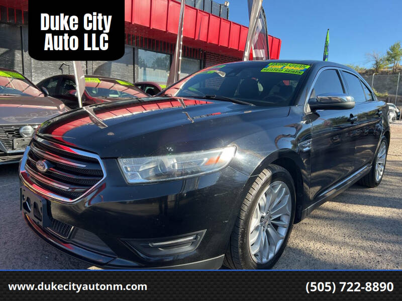 2017 Ford Taurus for sale at Duke City Auto LLC in Gallup NM