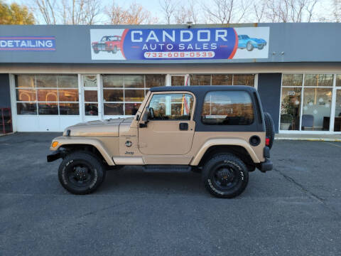 2000 Jeep Wrangler for sale at CANDOR INC in Toms River NJ