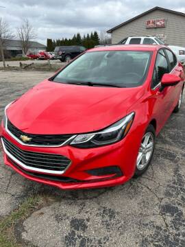 2017 Chevrolet Cruze for sale at B & B CLASSY CARS INC in Almont MI