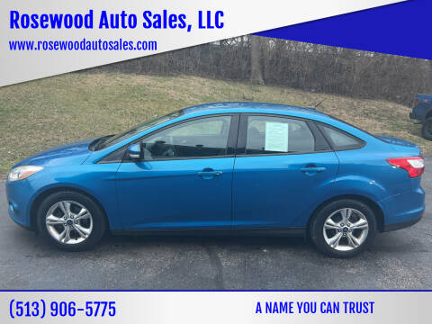 2013 Ford Focus for sale at Rosewood Auto Sales, LLC in Hamilton OH